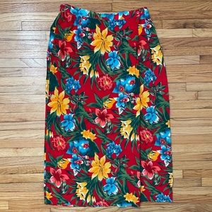 Vintage Hawaiian Wrap Skirt